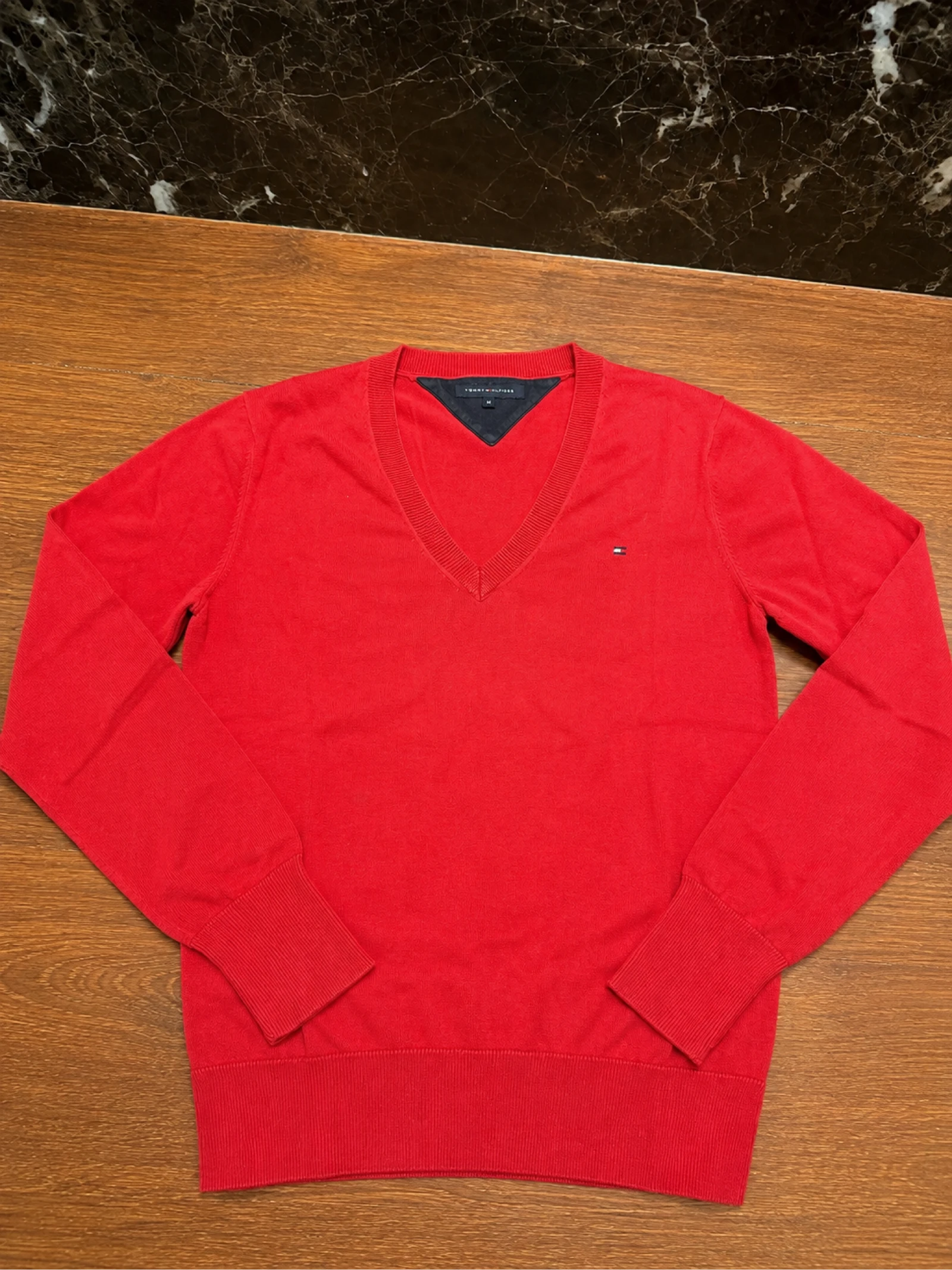 Camisola gola V Tommy Hilfiger M